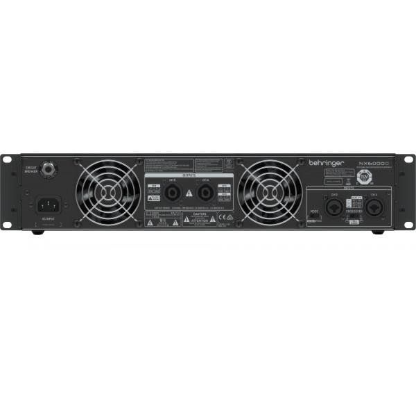 усилитель мощности Behringer Усилитель мощности NX6000 034396 фото