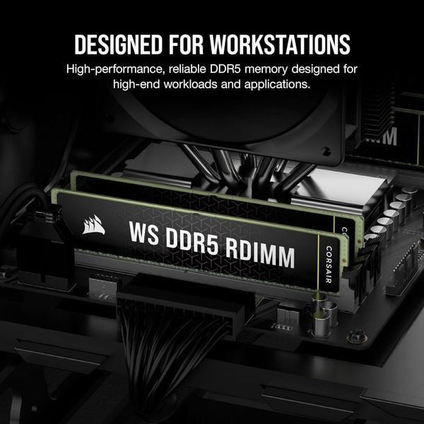 Пам'ять для настільних комп'ютерів Corsair 128 GB (4x32GB) DDR5 5600 MHz WS (CMA128GX5M4B5600C40) 027802 фото
