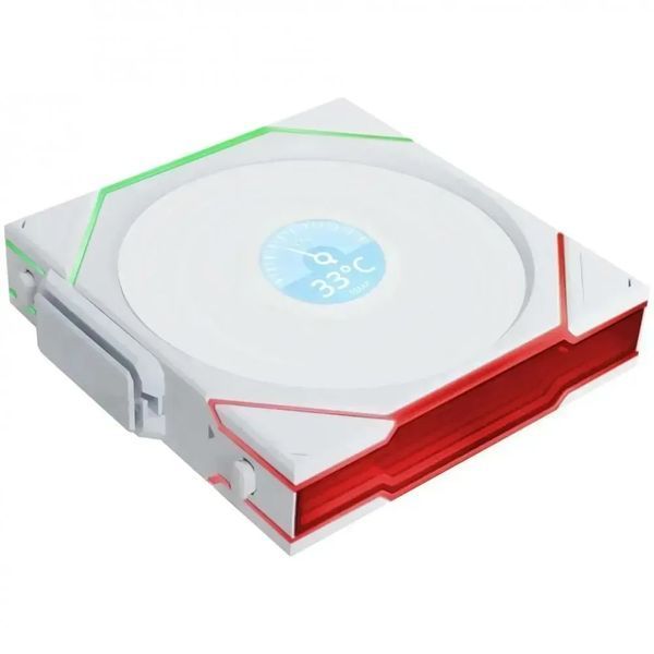 Вентилятор Lian Li Uni Fan TL120 LCD Wireless 3-pack White (12RTLLCD1W3W) 585371 фото