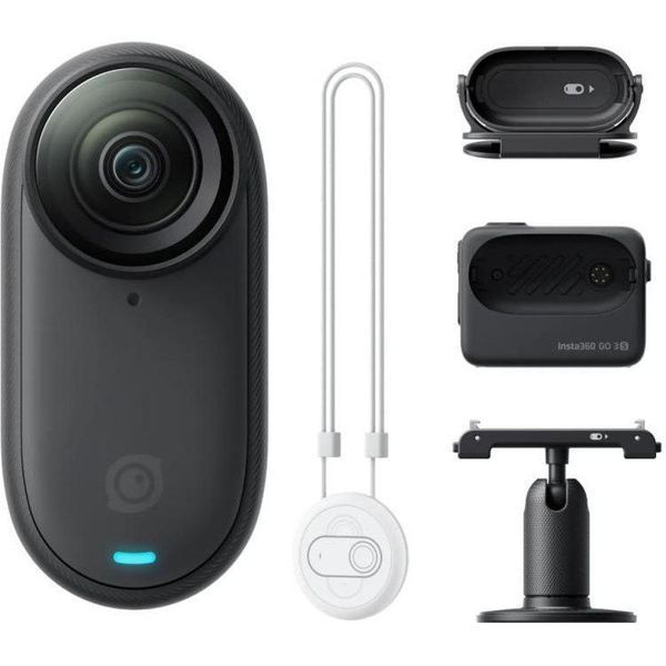 Екшн-камера Insta360 GO 3S 4K Standard Bundle 64GB Black (CINSAATA_GO3S14) 014410 фото