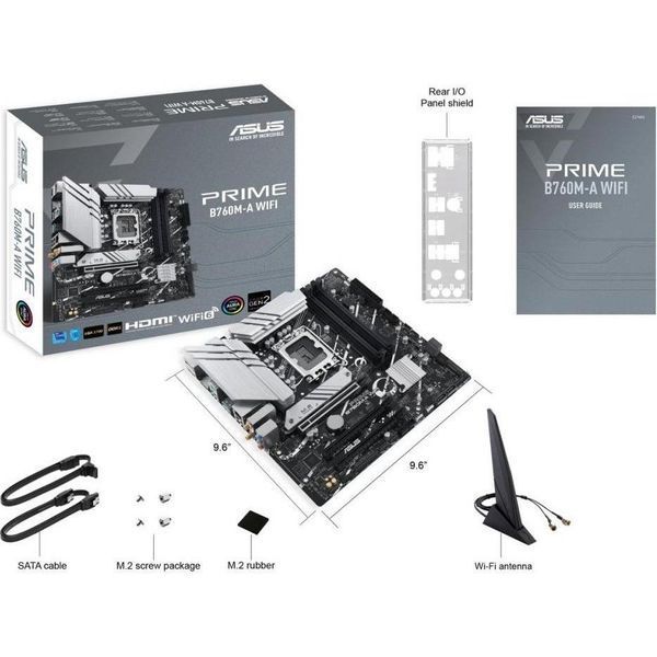 Материнська плата ASUS PRIME B760M-A WIFI (90MB1EL0-M0EAY0) 022780 фото