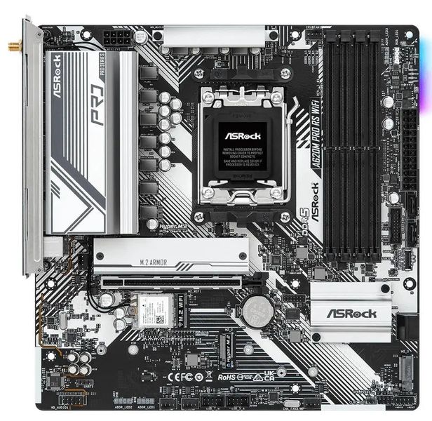 Материнская плата ASRock A620M Pro RS WiFi 479754 фото