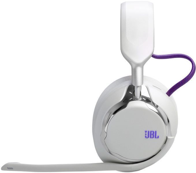 Навушники JBL Quantum 950 Бездротові, Накладні, ANC, Просторовий звук Біло-фіолетовий 2106432 фото
