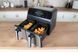 Фритюрница без масла Air Fryer UNOLD 58685 с двойной корзиной Черно-серебристый 528408 фото 7