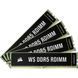 Пам'ять для настільних комп'ютерів Corsair 128 GB (4x32GB) DDR5 5600 MHz WS (CMA128GX5M4B5600C40) 027802 фото 1
