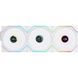 Вентилятор Lian Li Uni Fan TL120 LCD Wireless 3-pack White (12RTLLCD1W3W) 585371 фото 2
