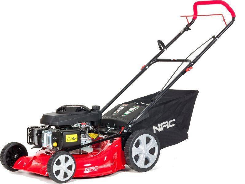 Бензиновая газонокосилка NAC LP50-173-HS-NG T8, 510 мм, 173 см3, 3 кВт, мульчирование, травосборник 60 л 404486 фото