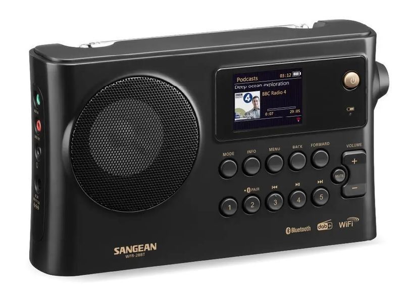 Радиоприемник Sangean WFR-28BT Black 039127 фото