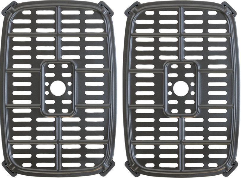 Фритюрница без масла Air Fryer UNOLD 58685 с двойной корзиной Черно-серебристый 528408 фото