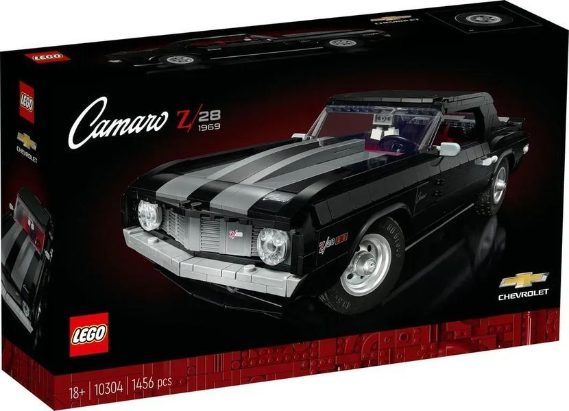Авто-конструктор LEGO Icons Шевроле Камаро Z28 (10304) 613498 фото