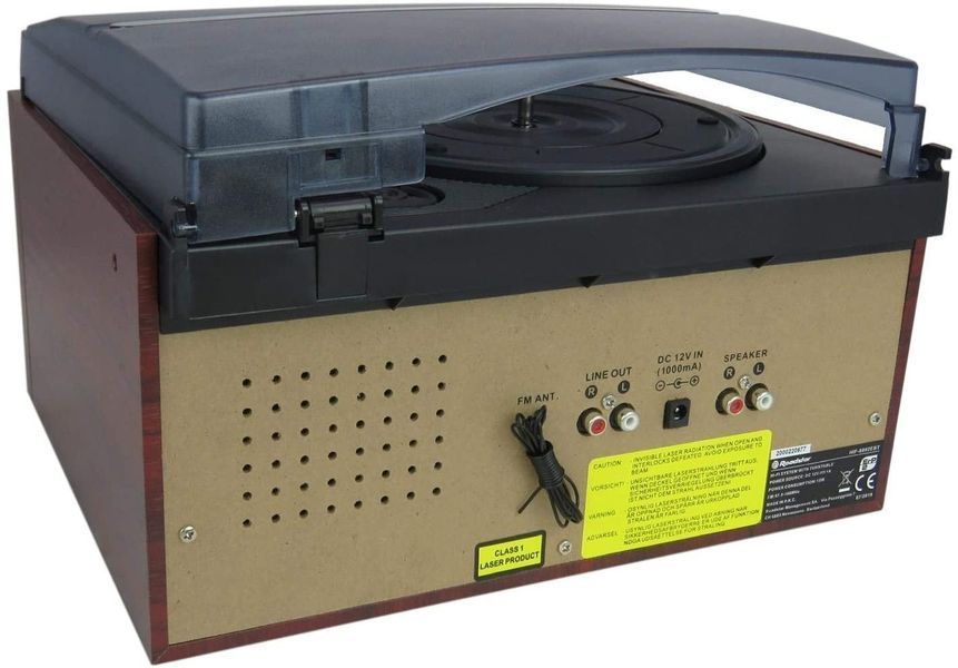 Проигрыватель винила ROADSTAR HIF-8892 Bluetooth USB Дерево 395172 фото