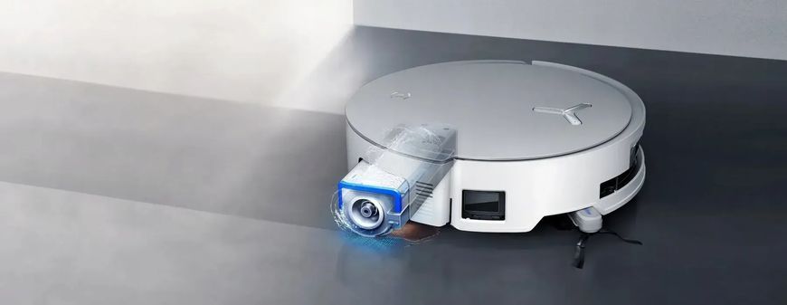 Робот-пилосос з вологим прибиранням Ecovacs Deebot X8 Omni White 598544 фото