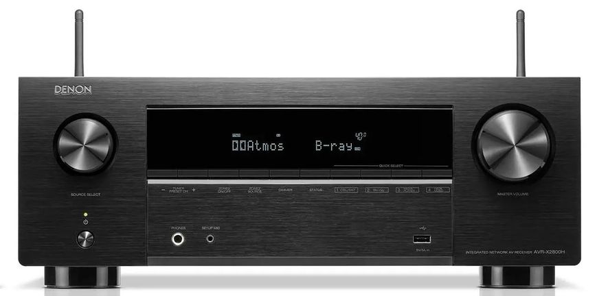 AV-Ресивер Denon AVR-X2800H Black 460175 фото