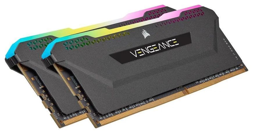 Память для настольных компьютеров Corsair 32 GB (2x16GB) DDR4 3600 MHz Vengeance RGB PRO SL (CMH32GX4M2Z3600C18) 026384 фото