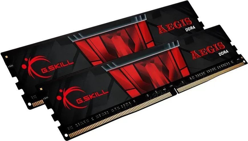 Пам'ять для настільних комп'ютерів G.Skill 16 GB (2x8GB) DDR4 3200 MHz Aegis (F4-3200C16D-16GIS) 339628ua фото