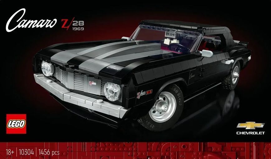 Авто-конструктор LEGO Icons Шевроле Камаро Z28 (10304) 613498 фото