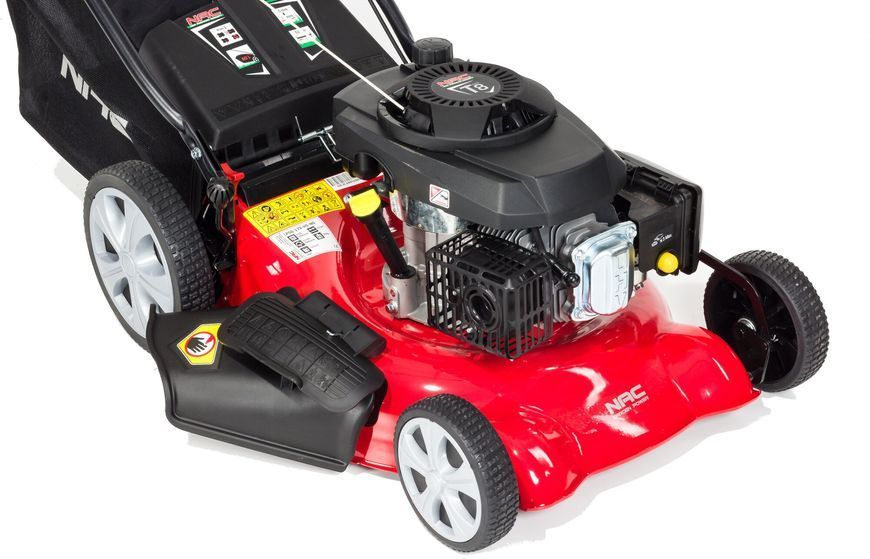 Бензиновая газонокосилка NAC LP50-173-HS-NG T8, 510 мм, 173 см3, 3 кВт, мульчирование, травосборник 60 л 404486 фото