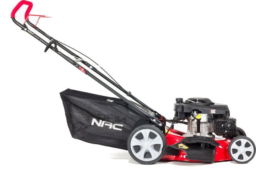 Бензиновая газонокосилка NAC LP50-173-HS-NG T8, 510 мм, 173 см3, 3 кВт, мульчирование, травосборник 60 л 404486 фото