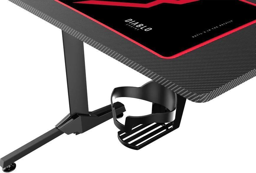 Геймерський ігровий стіл Diablo Chairs X-Mate 1100 Black/Red 604355 фото