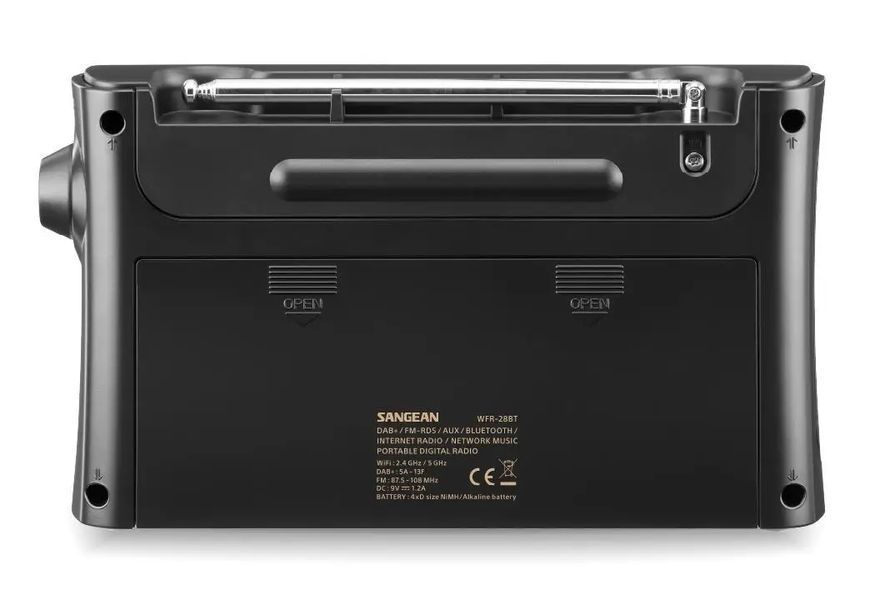 Радиоприемник Sangean WFR-28BT Black 039127 фото