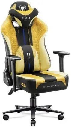 Компьютерное кресло для геймера Diablo X-Player 2.0 Normal Size Dark Sunflower 018984 фото