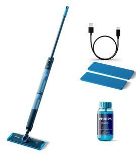 Электрическая швабра PHILIPS OneUp XV5113/11 время работы до 70 минут (беспроводная) 2111814 фото