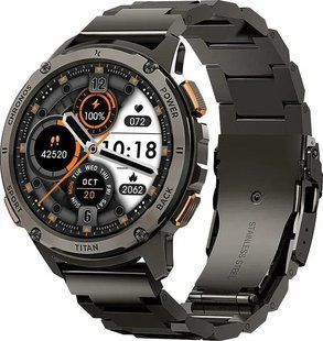 Смарт-часы Maxcom Fit FW110 Titan Chronos Black 614481 фото