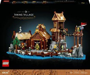 Блоковий конструктор LEGO Ideas Село вікінгів (21343) 613441 фото