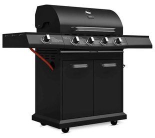Гриль газовий стаціонарний Koler Relish v4 Black 012229 фото