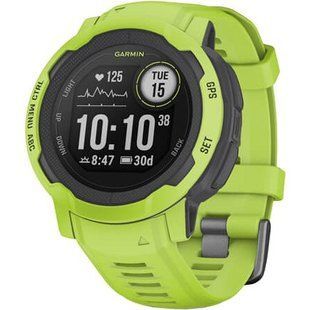 Смарт-годинник Garmin Instinct 2 - Standard Edition Electric Lime (010-02626-11) 035083 фото