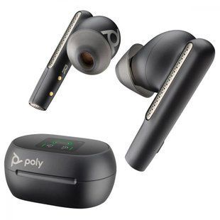Наушники TWS POLY Voyager Free 60+ Black (7Y8G4AA) 029296 фото