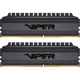 Пам'ять для настільних комп'ютерів PATRIOT 64 GB (2x32GB) DDR4 3600 MHz Viper 4 Blackout (PVB464G360C8K) 033897 фото