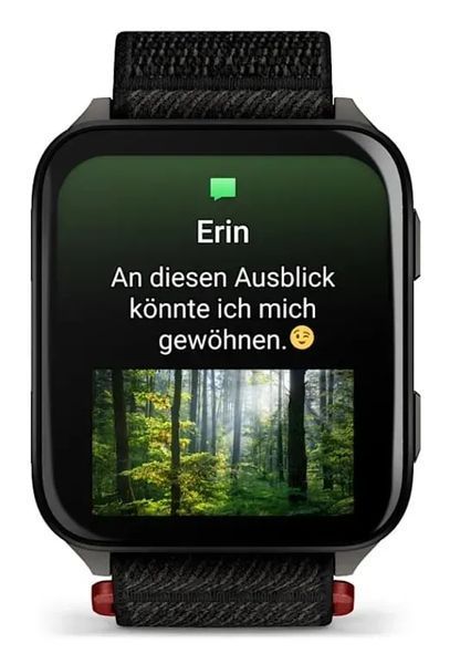 Смарт-часы Garmin Venu X1 Black with Slate Titanium Caseback and Black ComfortFit Nylon Band (010-02980-00/02) 613092 фото
