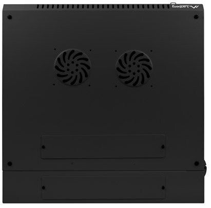 Шафа RACK LANBERG 19" 9U WF02-6609-10B 600 x 600 мм, настінна, чорна 470944 фото