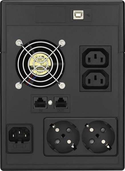 Лінійно-інтерактивне ДБЖ PowerWalker VI 1500 LCD FR 022264 фото