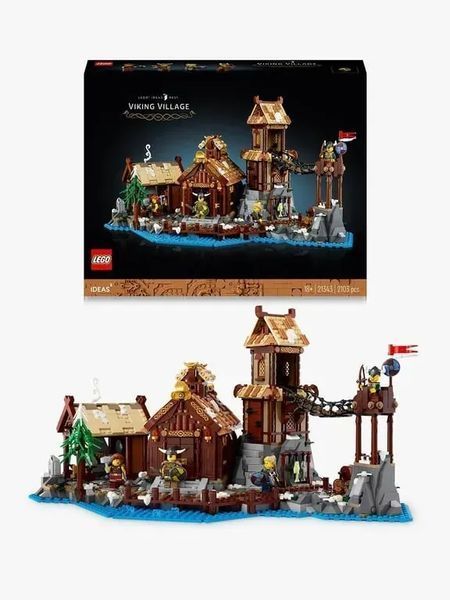 Блочный конструктор LEGO Ideas Деревня викингов (21343) 613441 фото