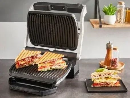 Электрогриль прижимной Tefal OptiGrill+ GC718D10 509569ua фото