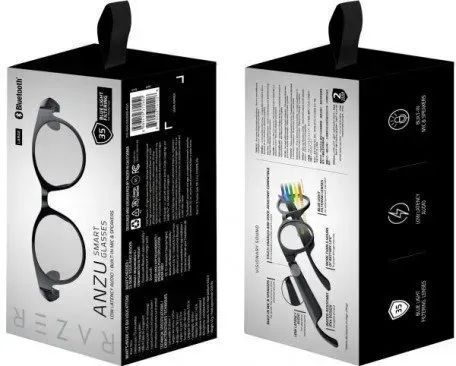 Навушники з мікрофоном Razer Anzu Smart Glasses Round Design L Blue Light and Sunglass Lens Bundle (RZ82-03630400-R3M1) 533276ua фото