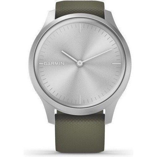 Смарт-годинник Garmin vivomove Style Silver-Moss Green Silicone (010-02240-21) 035133 фото
