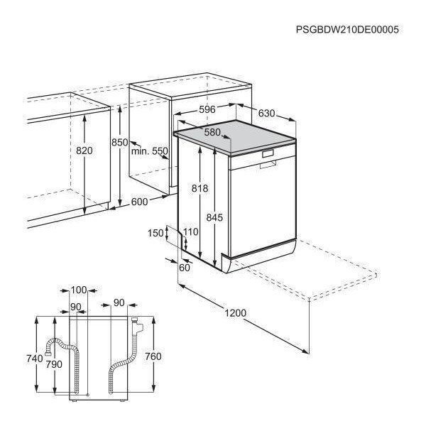 Посудомийна машина Electrolux ESM48310SX 030802 фото