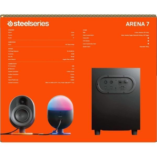 Мультимедійна акустика SteelSeries Arena 7 029170 фото