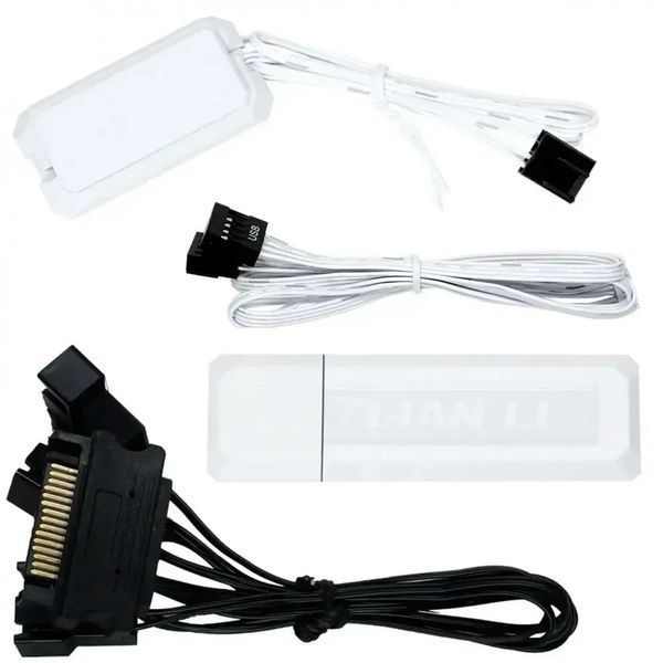 Вентилятор Lian Li Uni Fan TL120 Reverse Blade Wireless 3-pack White (12RTL1W3W) 585373 фото
