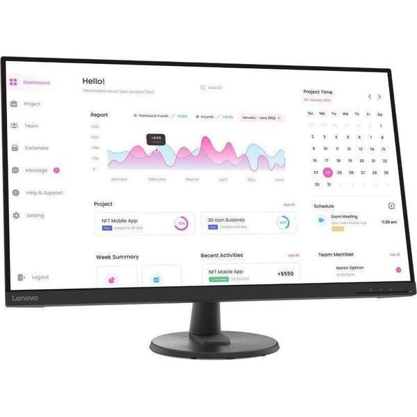 Монітор Lenovo D32-40 (66FCGAC2EU) 023570 фото
