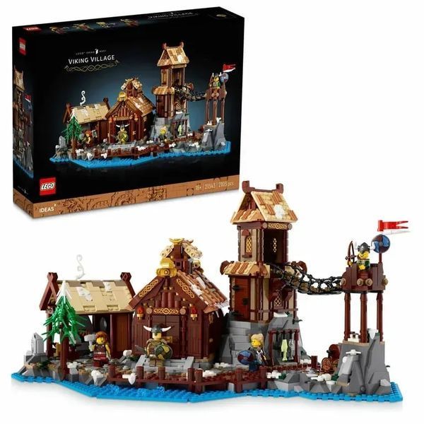 Блочный конструктор LEGO Ideas Деревня викингов (21343) 613441 фото