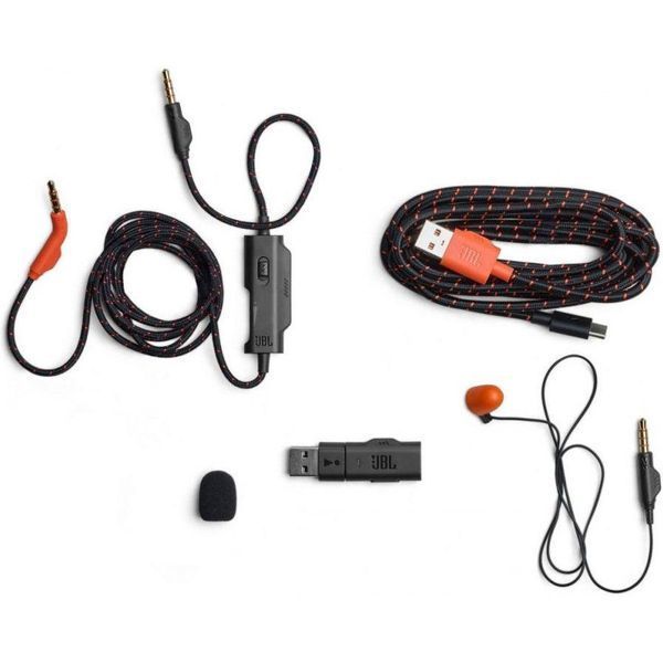 Наушники с микрофоном JBL Quantum 910 Black (JBLQ910WLBLK) 029775 фото