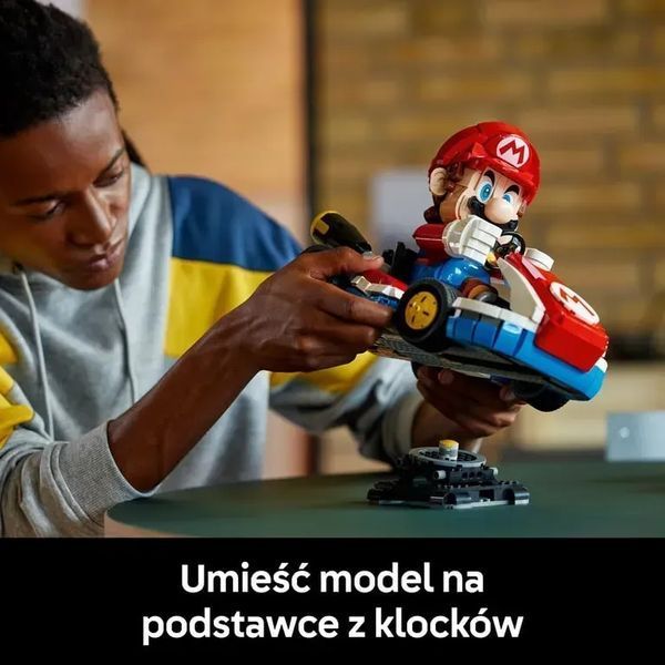 Блоковий конструктор LEGO Super Mario Mario Kart: Mario і Standard Kart (72037) 613439 фото