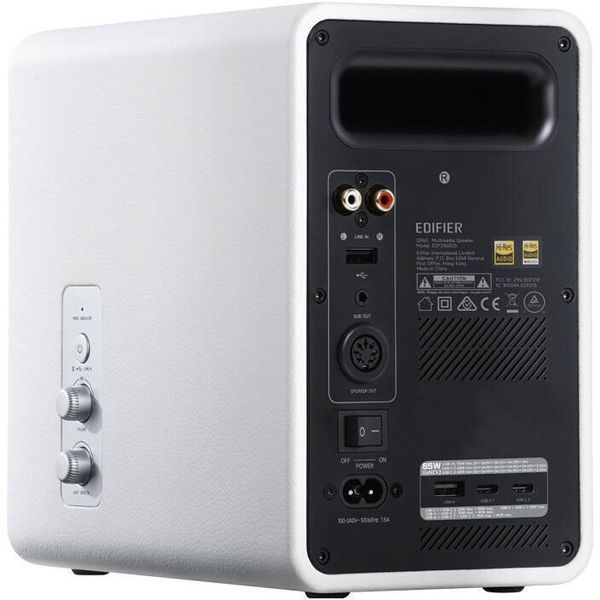 Акустические колонки Edifier QR65 White 2.0 70W Bluetooth Hi-Res 2009394 фото