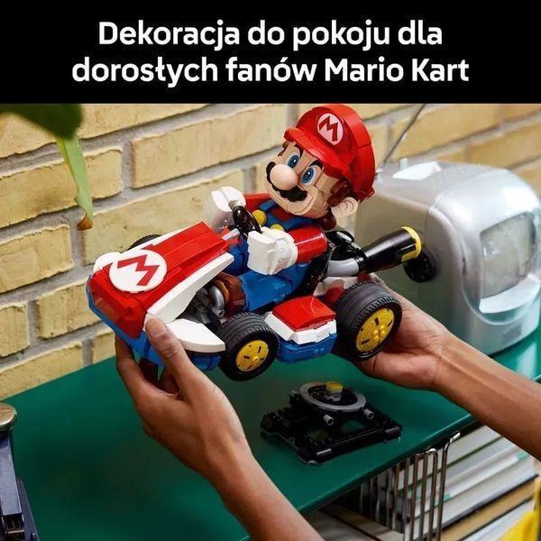 Блоковий конструктор LEGO Super Mario Mario Kart: Mario і Standard Kart (72037) 613439 фото