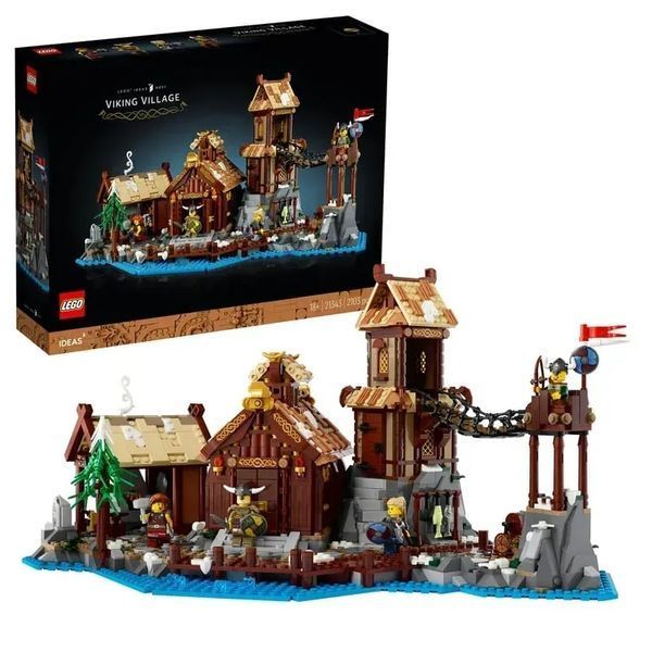 Блочный конструктор LEGO Ideas Деревня викингов (21343) 613441 фото