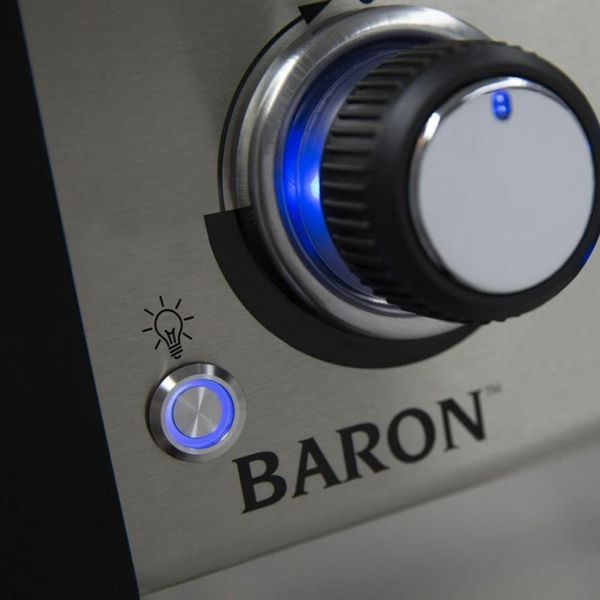 Гриль газовий стаціонарний Broil King Гриль Baron 440 (875263) 012486 фото
